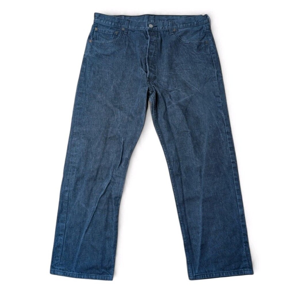 Levi's 501 Jeans Mens size 38x30 Denim Button Fly Straight Leg 100% Cotton 2011